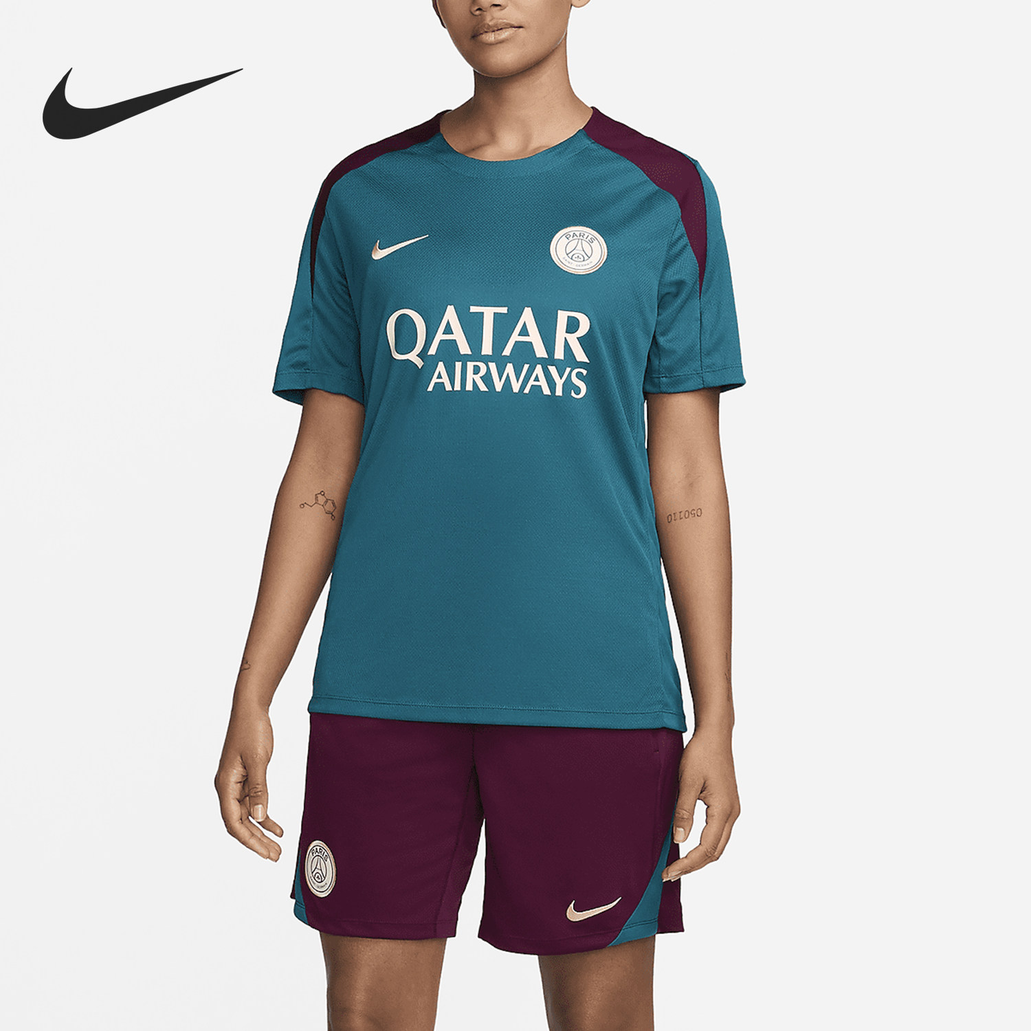 Nike/耐克正品2025秋季款男士圆领足球训练短袖FN9821-382,运动服/休闲服装,运动T恤,淘宝优惠券,粉丝福利购,淘宝优惠卷