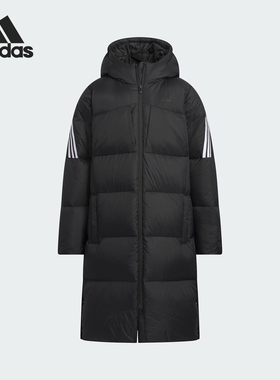 Adidas/阿迪达斯正品新款儿童经典防泼水保暖羽绒服JI6239