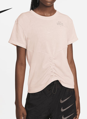 Nike/耐克正品女子舒适针织圆领运动休闲短袖T恤 DD5316-864