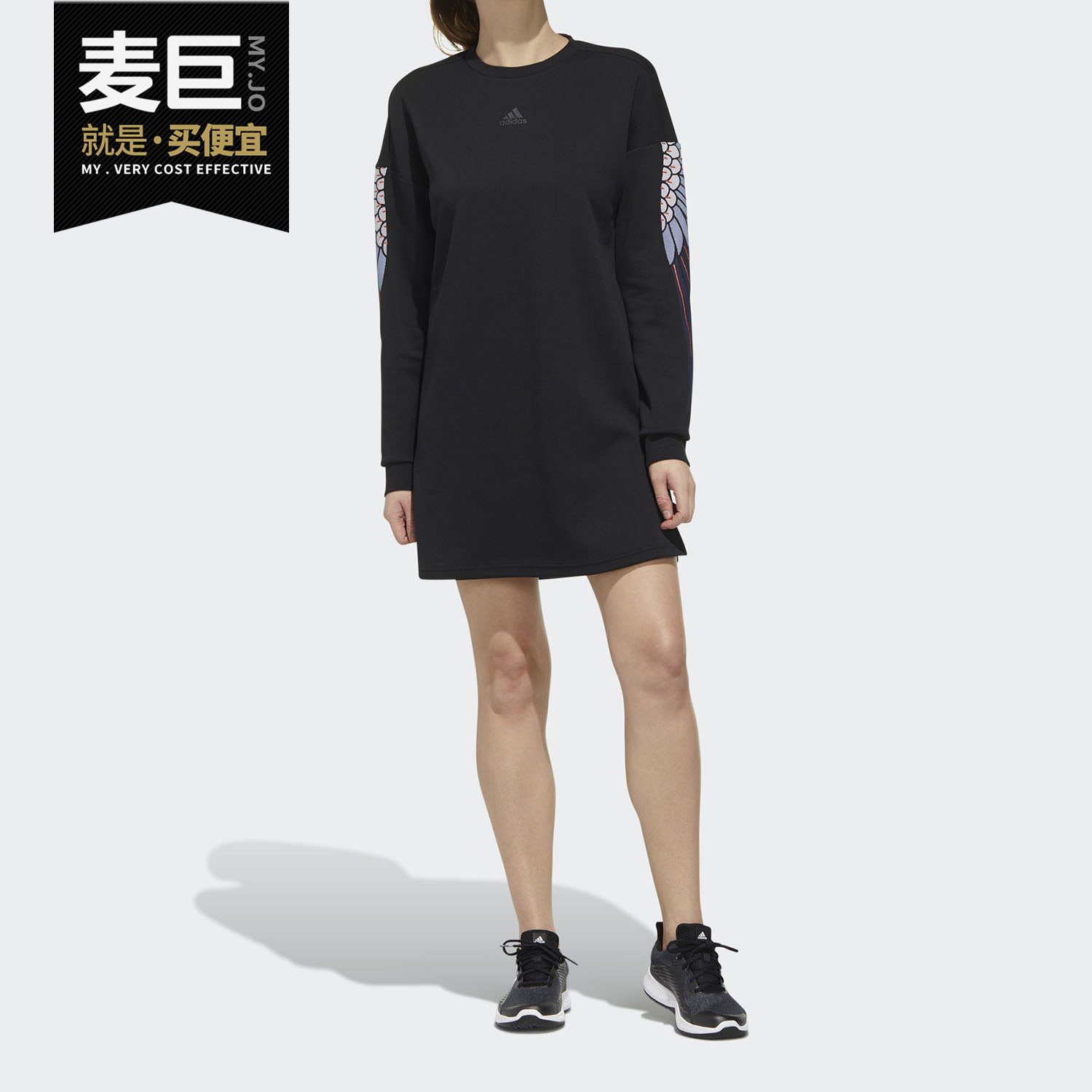 Adidas/阿迪达斯正品W MIC DRESS 女子运动型格运动裙子GG0761