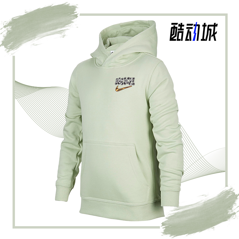 耐克休闲大童运动卫衣套头衫