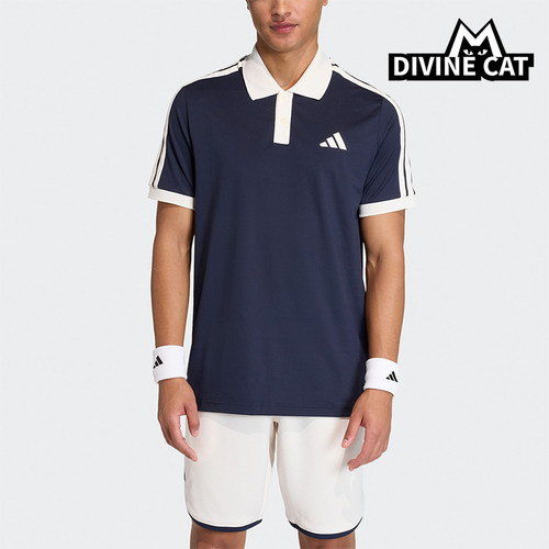 Adidas/阿迪达斯正品夏季男士透气网球针织运动短袖POLO衫KA5899