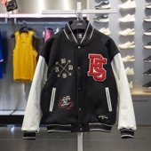 休闲保暖棉服外套AJMV027 李宁正品 反伍BADFIVE男子宽松时尚