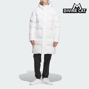 羽绒服KQ5515 2025男女梭织运动休闲保暖长款 Adidas 阿迪达斯正品