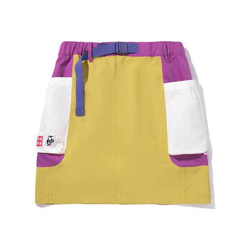 李宁正品 x CHUMS联名系列女子防泼水一裙两穿时尚短裙ASKV208
