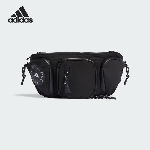 Adidas/阿迪达斯正品SMC系列新款女子时尚便携运动腰包HS3383