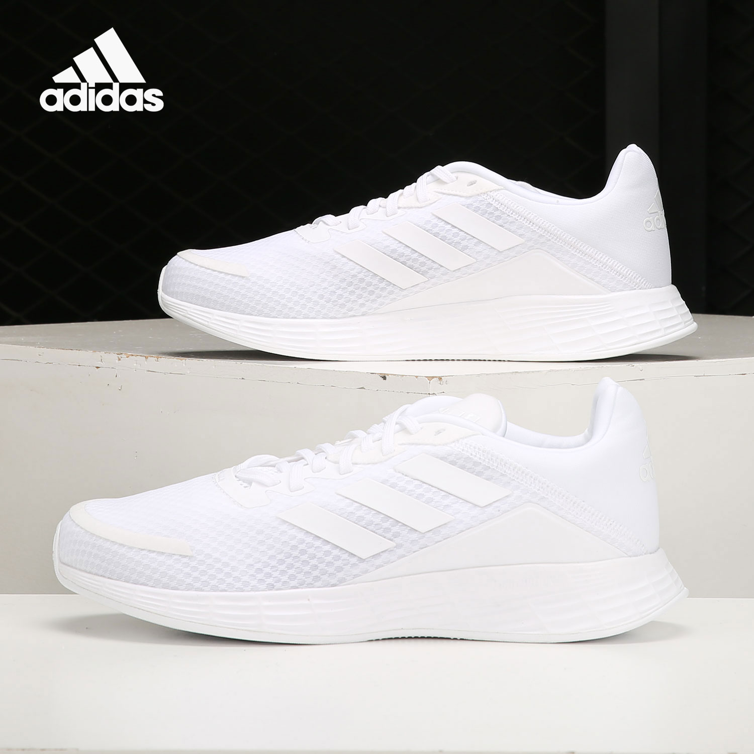 Adidas/阿迪达斯正品 DURAMO SL 男子舒适耐磨跑步鞋 FW7391