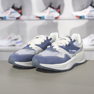 春季 AGCU079 新款 反光软弹舒适耐磨运动休闲鞋 男子时尚 李宁正品