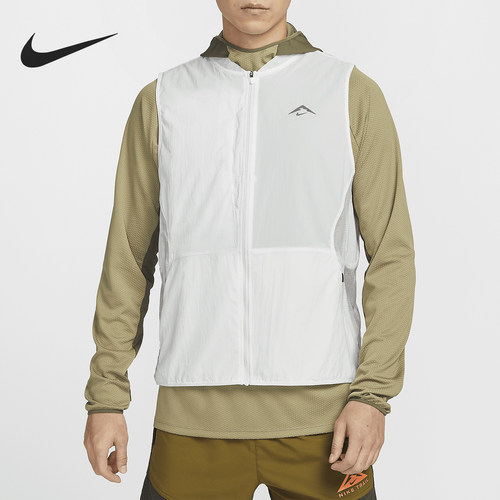 Nike/耐克正品Trail Aireez 男士拉链简约跑步马甲FN4005-121