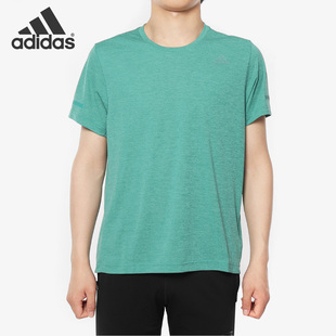 T恤 男子训练运动透气圆领短袖 EI6389 阿迪达斯正品 Adidas