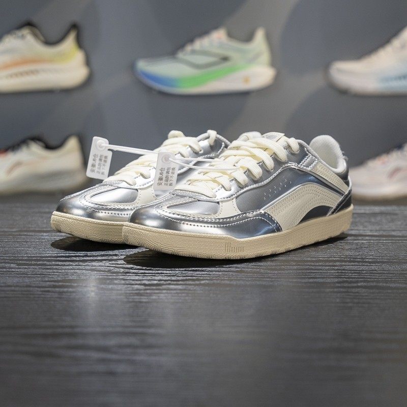 李宁正品心流SLIM女子经典复古透气耐磨运动休闲板鞋AGCW122-3,运动鞋new,板鞋,淘宝优惠券,粉丝福利购,淘宝优惠卷