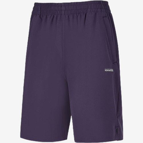 Skechers斯凯奇正品儿童款舒适透气松紧腰休闲短裤P226W234-05HS