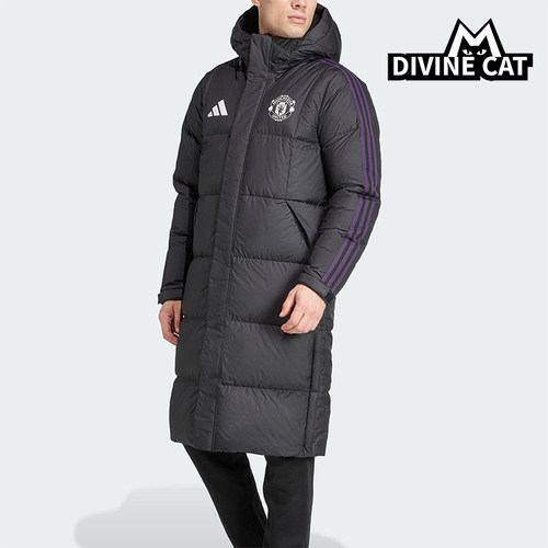 Adidas/阿迪达斯正品2025冬季款男士休闲保暖长款羽绒服JN2889