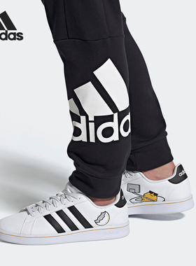 Adidas/阿迪达斯正品 NEO 蛋黄哥联名男女情侣休闲运动鞋FY3022