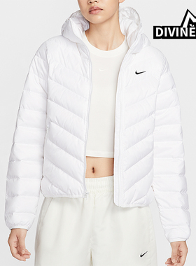 Nike/耐克正品冬季女士运动保暖轻质连帽夹克羽绒服HV5106-100