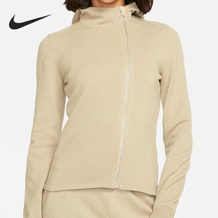 250 ESC休闲针织拉链连帽女子运动外套DV7443 Nike 耐克正品