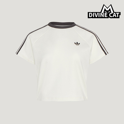 Adidas/阿迪达斯正品三叶草女士透气简约经典时尚短袖T恤KY8479