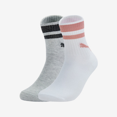 Puma/彪马正品QUARTER U L.男女透气运动袜两双装947426-03