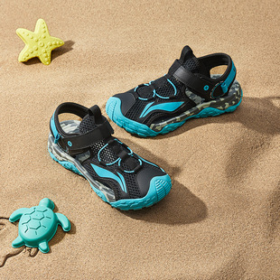 运动生活系列透气运动凉鞋 Lining 大童新款 夏季 YKUT032 李宁正品