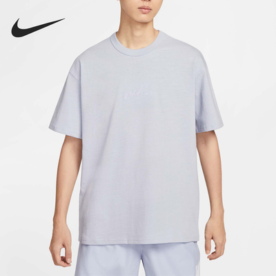 Nike/耐克正品2025秋季款男士圆领休闲运动短袖HQ9239-057