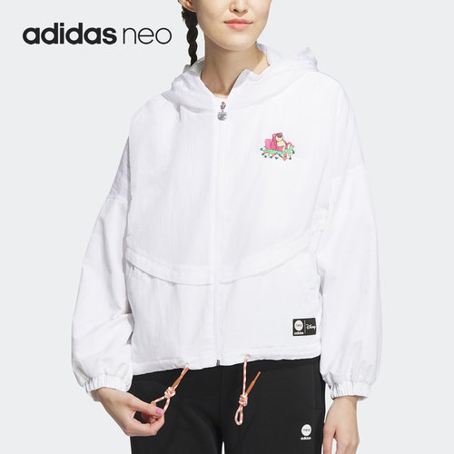 Adidas/阿迪达斯正品夏梭织透气女子运动夹克外套 IP4017