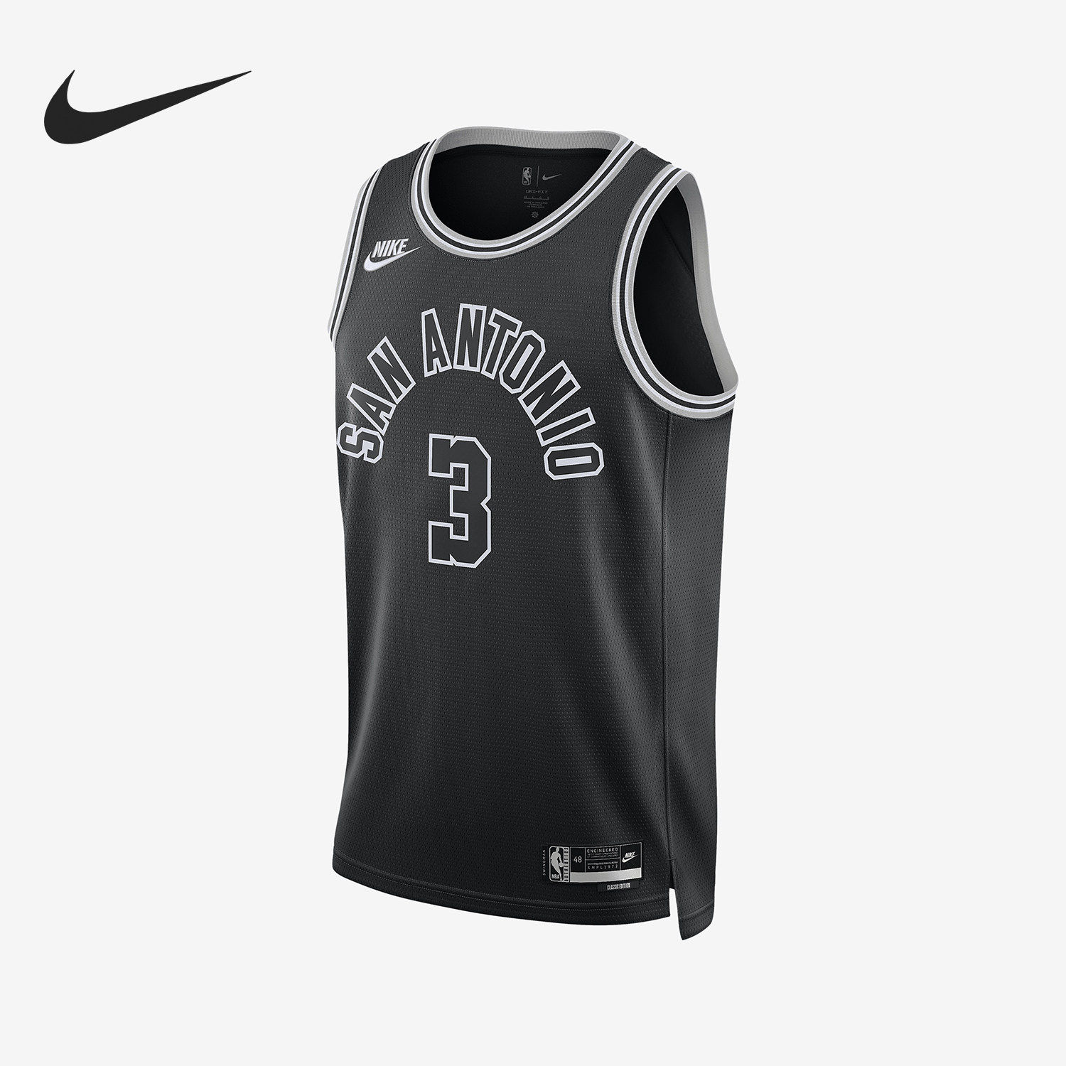 Nike/耐克正品圣安东尼奥马刺队男士篮球运动球衣DO9453-011,运动服/休闲服装,运动T恤,淘宝优惠券,粉丝福利购,淘宝优惠卷