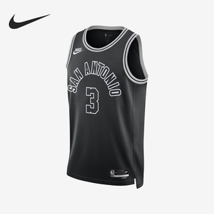 Nike/耐克正品圣安东尼奥马刺队男士篮球运动球衣DO9453-011