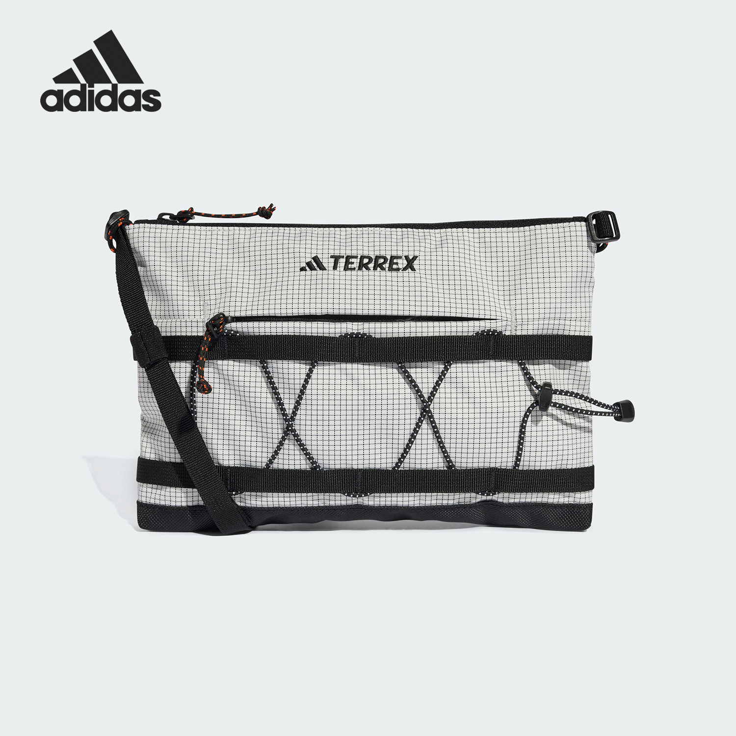 Adidas/阿迪达斯正品TORGANIZE男女运动单肩收纳整理包JD3432
