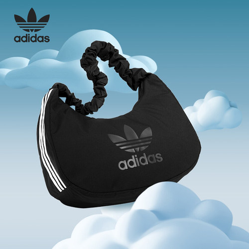 Adidas/阿迪达斯正品三叶草单肩包休闲云朵包运动挎包JP0145