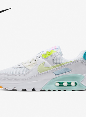 Nike/耐克正品Air Max 90女子气垫透气运动跑步鞋CZ0366-100