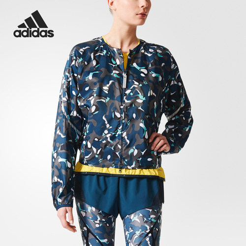 Adidas/阿迪达斯正品 当季新款女子运动休闲夹克外套 BQ8260