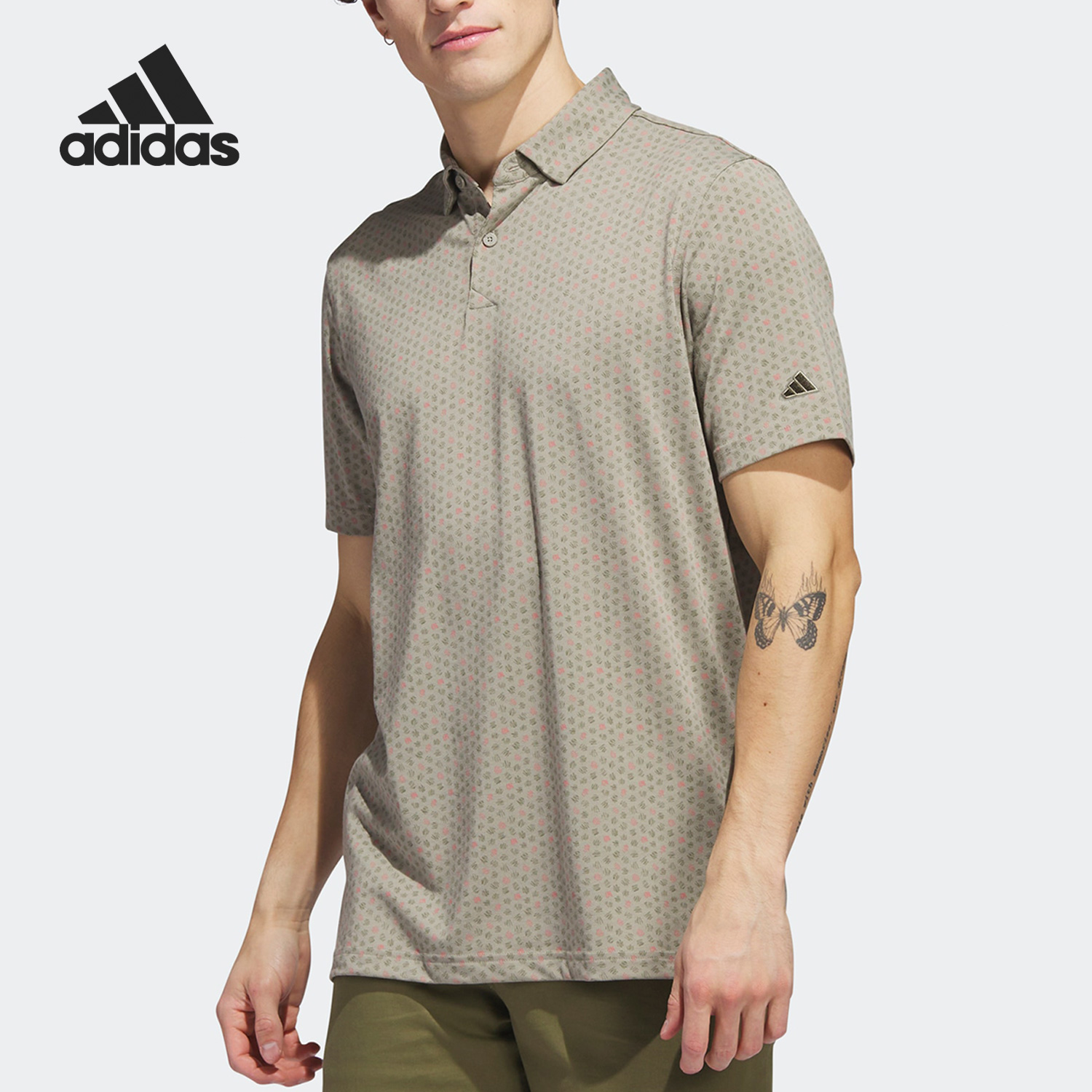 Adidas/阿迪达斯正品 GO-TO PRT 男子运动短袖POLO衫 HS7611