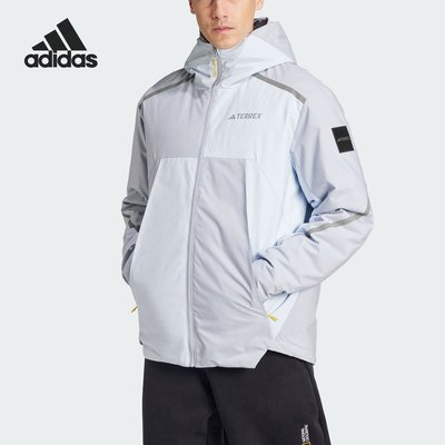 Adidas/阿迪达斯正品户外男士双面穿保暖鹅绒羽绒服IX7953