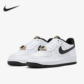 耐克正品 AF1女子GS大童休闲板鞋 Air Nike Force DQ0300 100