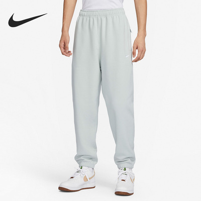 耐克男子透气刺绣logo运动长裤