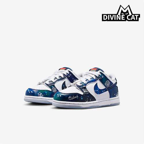Nike/耐克正品Dunk小童耐磨运动轻便低帮系带休闲鞋IM1447-100
