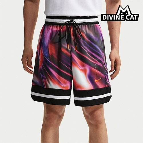 Nike/耐克正品夏季男士休闲时尚印花系带透气运动短裤IR6283-100