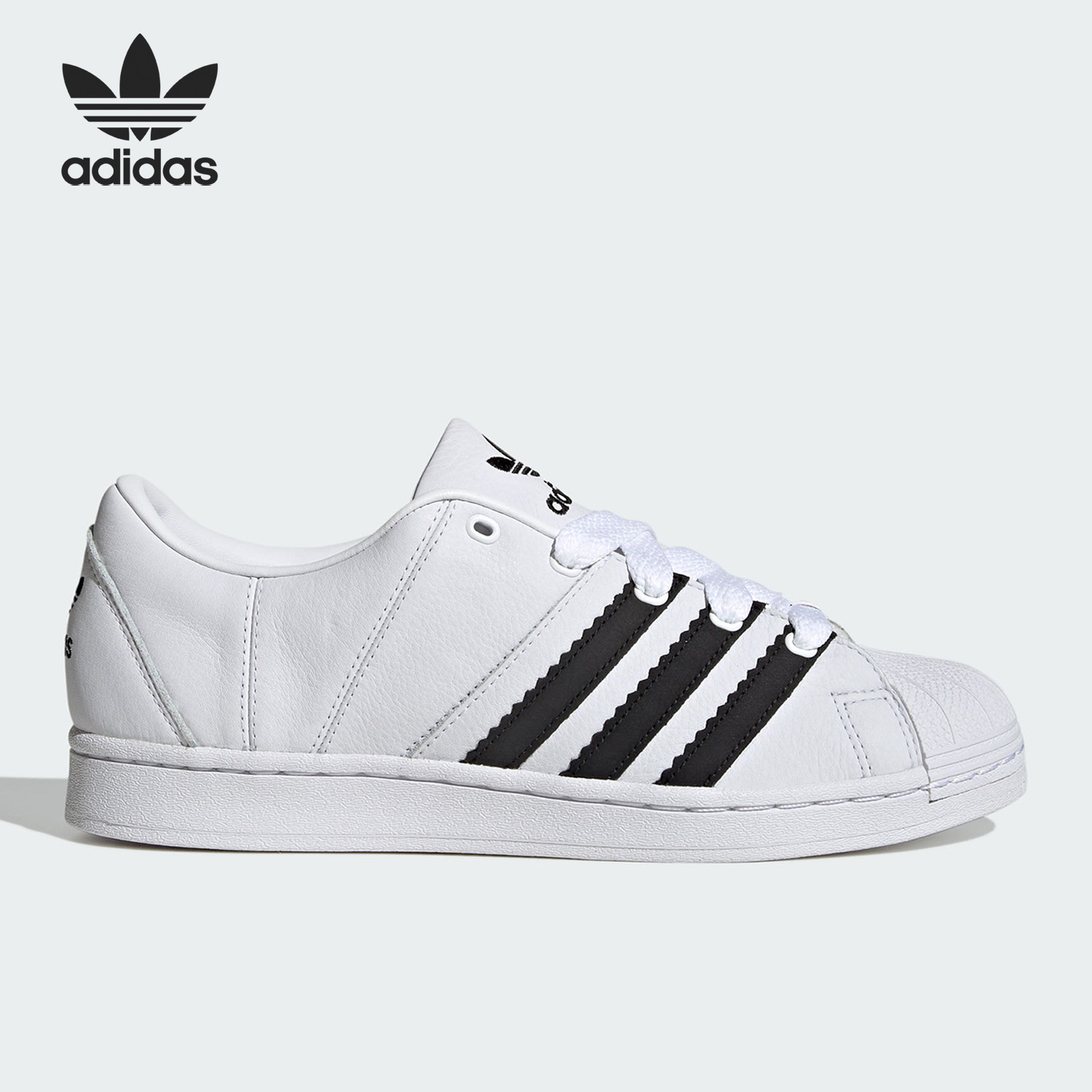 Adidas/阿迪达斯正品三叶草男女贝壳头低帮运动板鞋ID2552