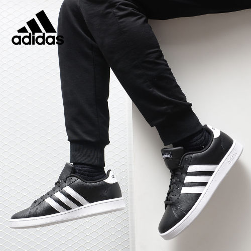 Adidas/阿迪达斯正品GRAND COURT男女运动低帮休闲鞋 F36393