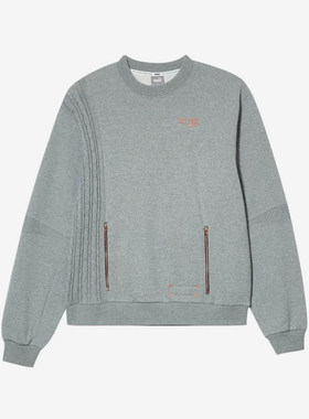 Puma/彪马正品春秋男士保暖圆领套头休闲运动卫衣532207-02