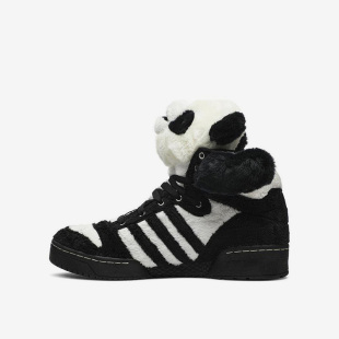 系带防滑减震高帮板鞋 男女同款 U42612 阿迪达斯正品 Adidas