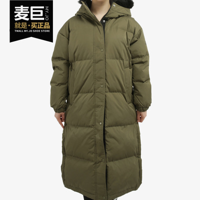 阿迪达斯正品长款羽绒服