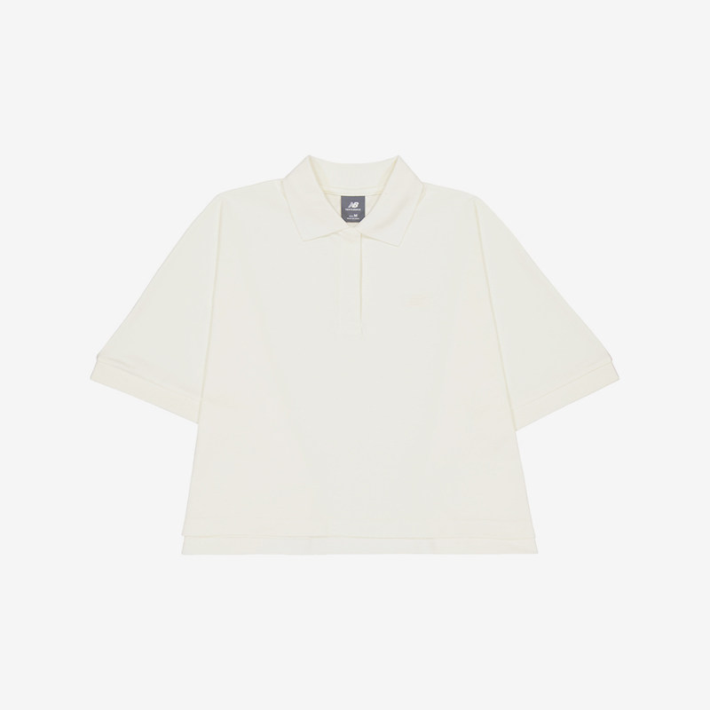 New Balance/NB正品2025新款女子简约百搭短袖POLO衫NFE39032-IV,运动服/休闲服装,运动POLO衫,淘宝优惠券,粉丝福利购,淘宝优惠卷