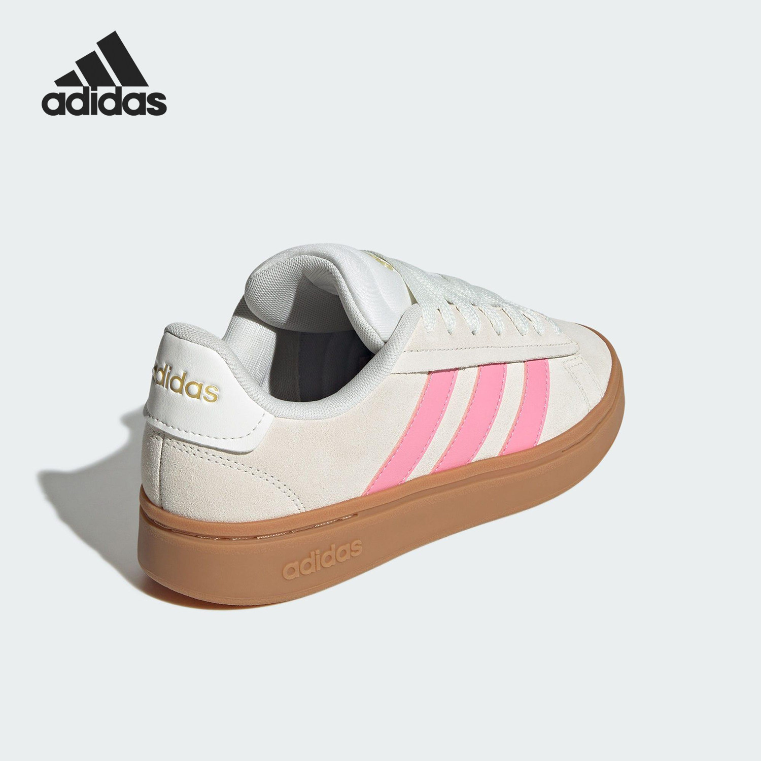 Adidas/阿迪达斯正品2025夏季款女士日常网球运动板鞋JQ2999