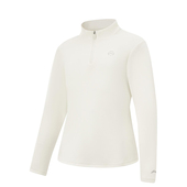 T恤YTLV012 李宁正品 综合体能系列女大童户外休闲针织立领长袖