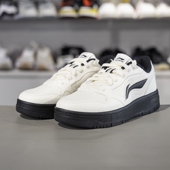 AGCU272 李宁正品 天迹SOFT女子柔软舒适回弹复古低帮运动休闲鞋