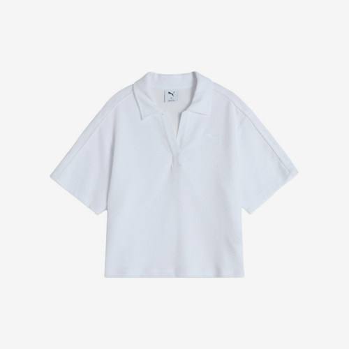 Puma/彪马正品运动生活系列新款女热带湖蓝Polo衫682156-2