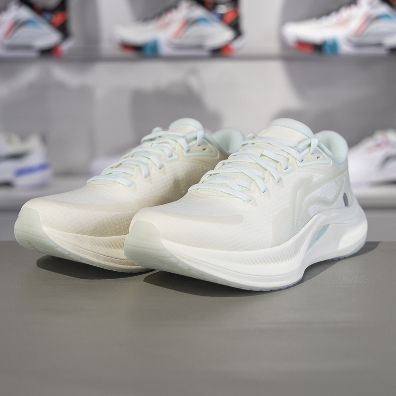 李宁正品越影4女子反关舒适透气轻质止滑耐磨运动跑步鞋ARHU022-9