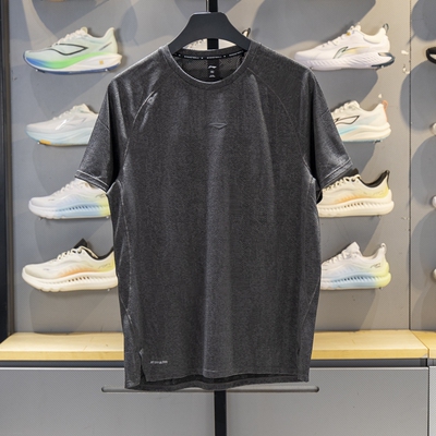 李宁正品吉米巴特勒专业篮球系列男子运动训练短袖T恤ATSV159-1