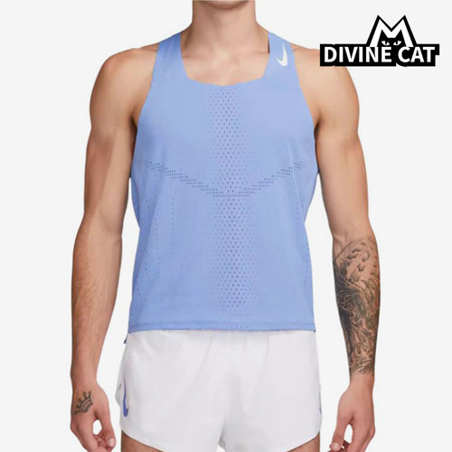 Nike/耐克正品男士时尚宽松透气圆领修身无袖T恤DM4625-450